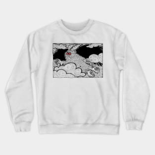 Flying Mothman Crewneck Sweatshirt